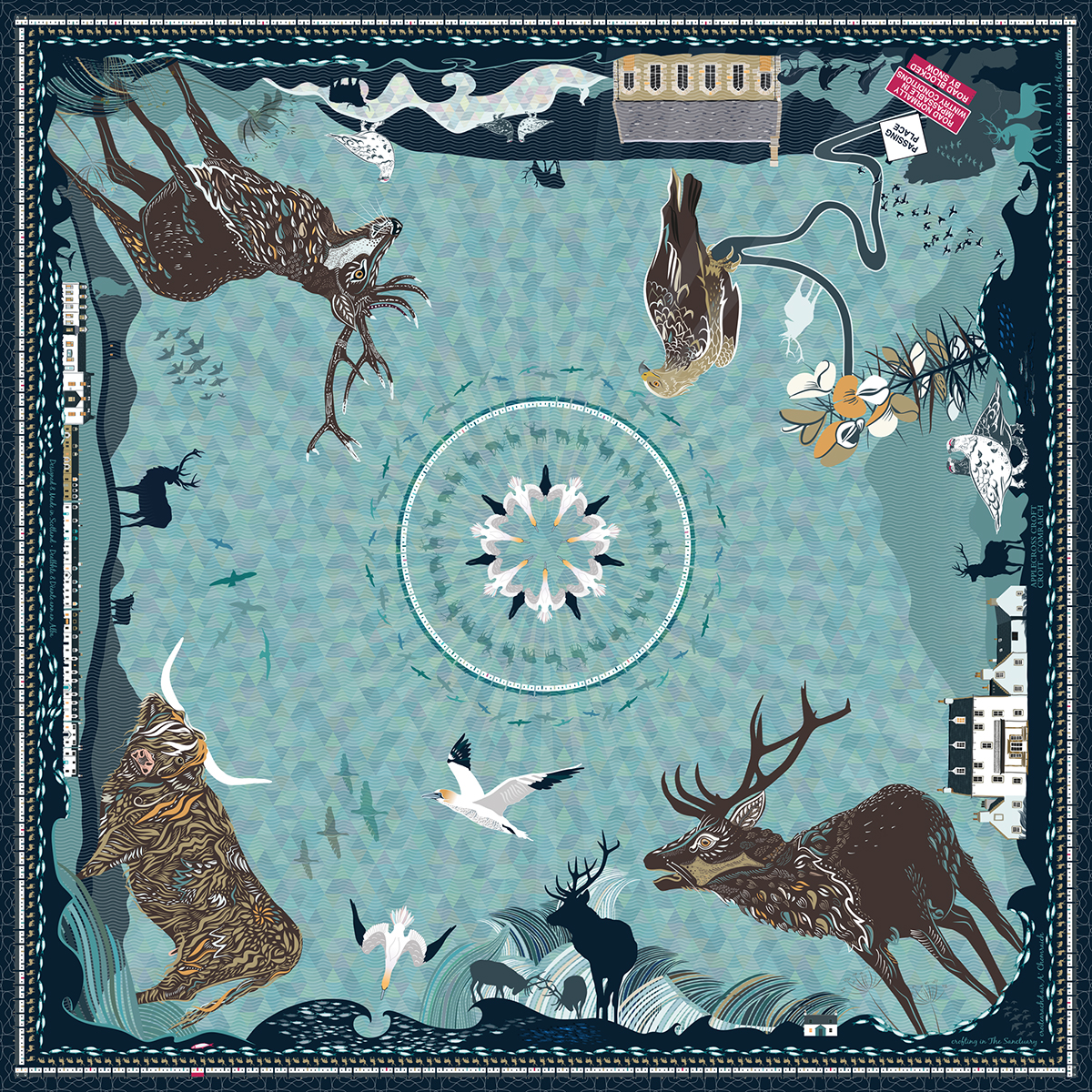 Applecross Croft • Bealach na Bà design inspired by the Scottish Highlands for our exclusive gift collections.