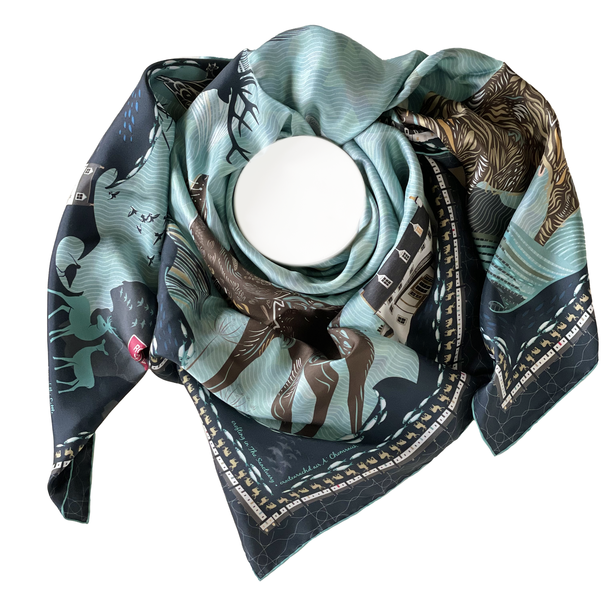 Bealach na Bà scarf design