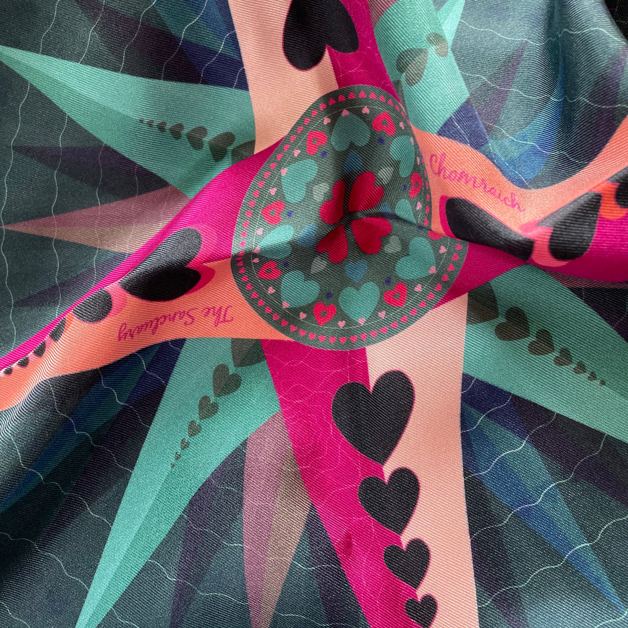 HEARTSTORM | STOIRM-CHRIDHE | GRAND SILK SCARF | 130cm x 130cm